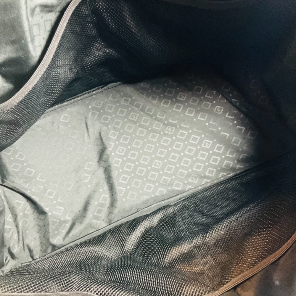 Vera Bradley Medium Travel Bag Suitcase Penguins Intarsia Blue Spring Break - Picture 4 of 5